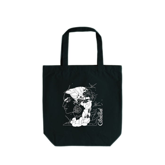 "COSMICPUNK" Tote bag (ブラック)