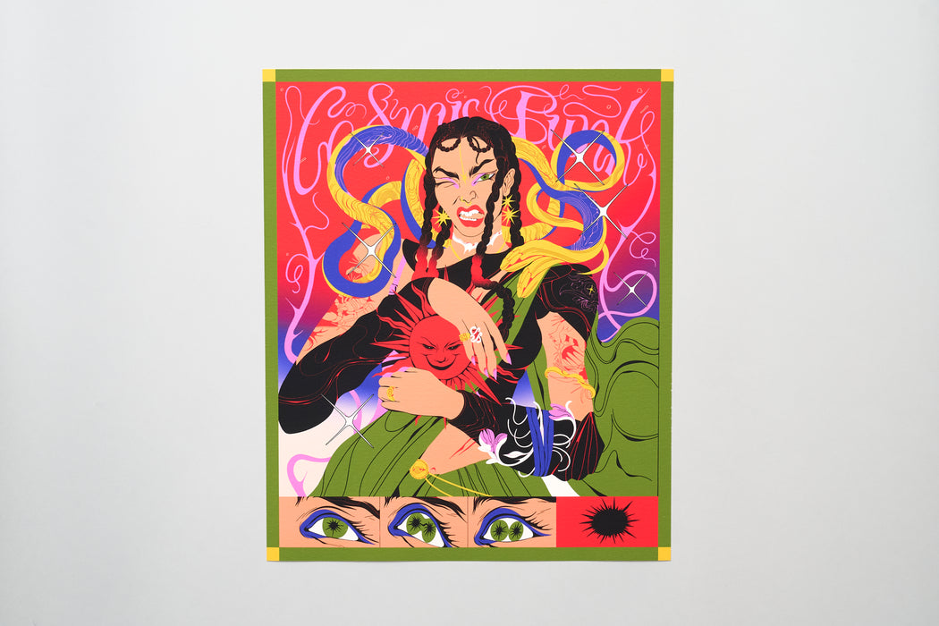 Poster "COSMICPUNK REBEL"