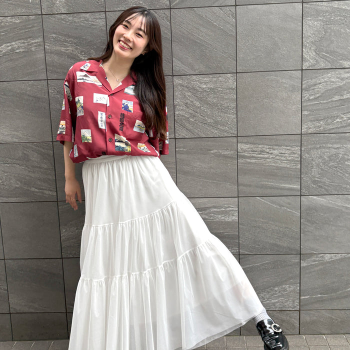 Katsushika Hokusai × WACKO MARIA HAWAIIAN SHIRT