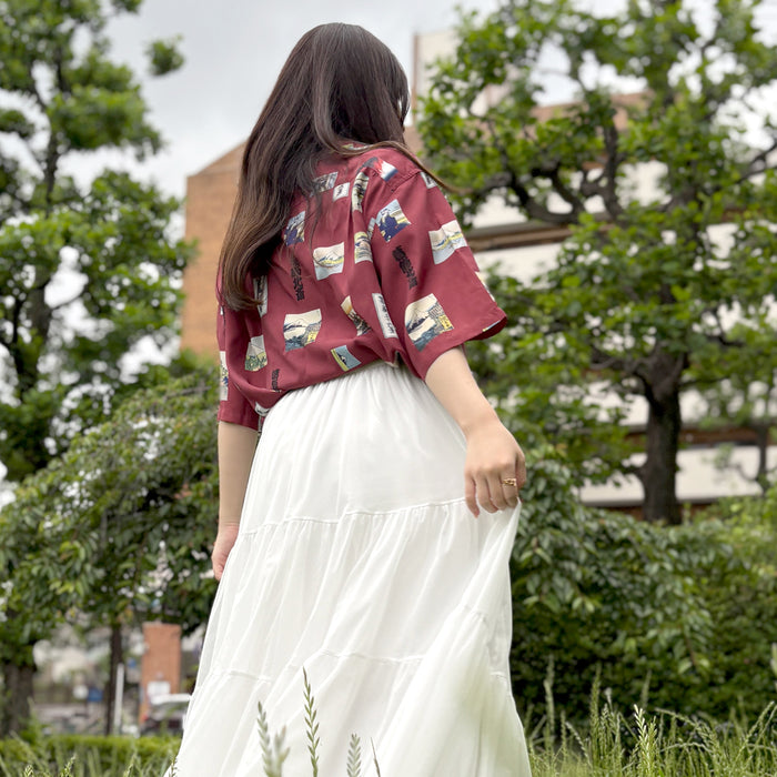 Katsushika Hokusai × WACKO MARIA HAWAIIAN SHIRT
