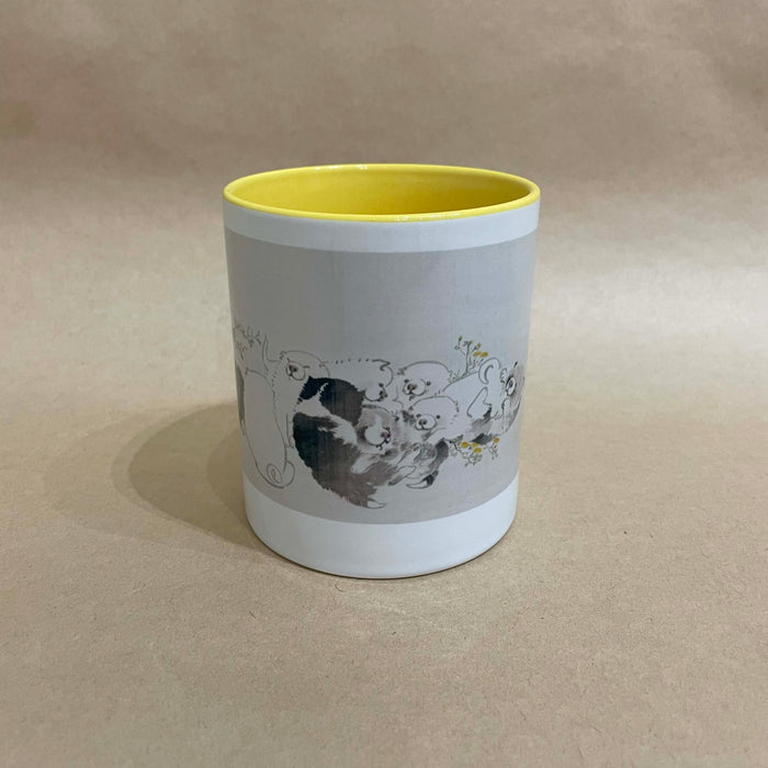 浮世絵：マグカップ「黄」