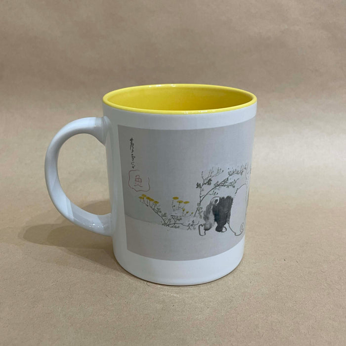 浮世絵：マグカップ「黄」