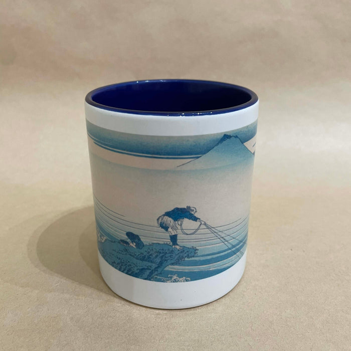 浮世絵：マグカップ「青」