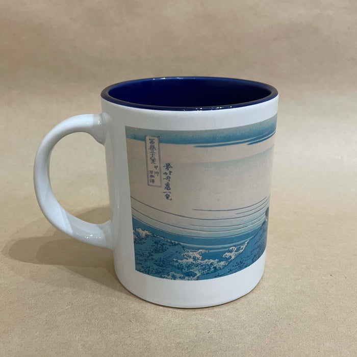 浮世絵：マグカップ「青」