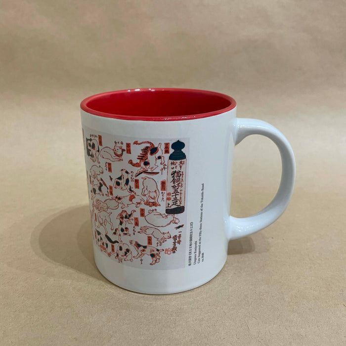 浮世絵：マグカップ「赤」