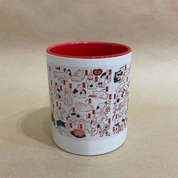 浮世絵：マグカップ「赤」