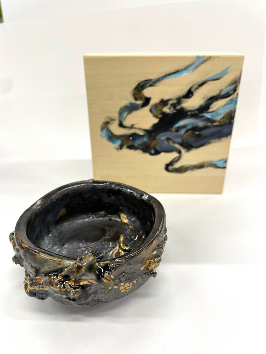 No.8 黒龍雲ぐい呑み