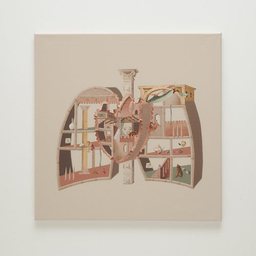 【訳あり未使用】シェアースピリット sharesprit 水墨画ロングジレ 訳あり未使用】シェアースピリット sharesprit 水墨画ロングジレ