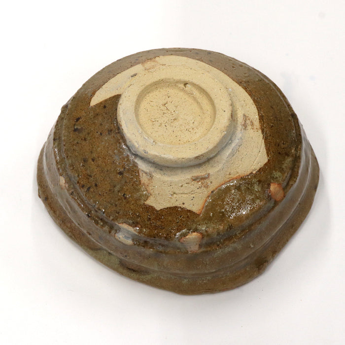5_灰釉沓形　Ash Glaze Kutsu-gata