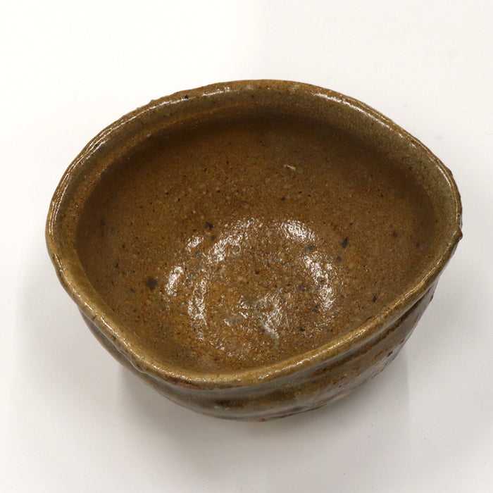 5_灰釉沓形　Ash Glaze Kutsu-gata
