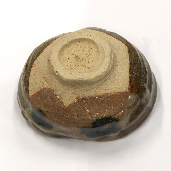 6_灰釉沓形　Ash Glaze Kutsu-gata