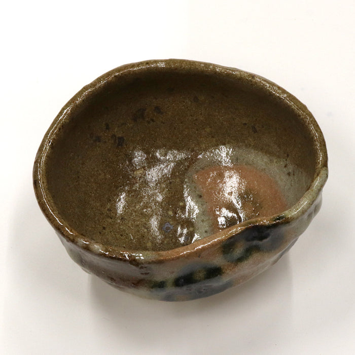 6_灰釉沓形　Ash Glaze Kutsu-gata