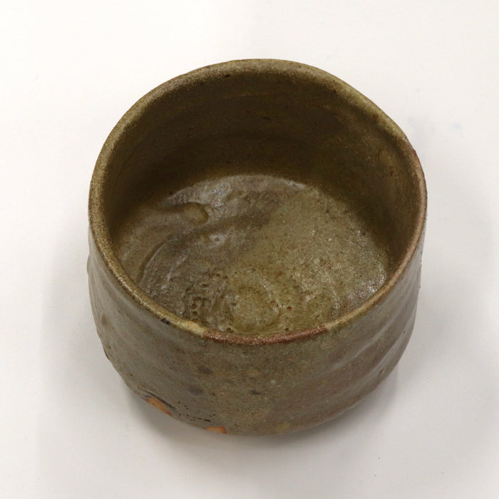 9_灰釉筒型　Ash Glaze Tsutsu-gata